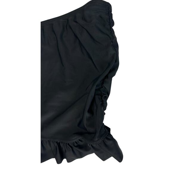 2/$15 Catalina Zebra Print Swim Set Halter Tankini Top + Skirt Swimsuit Size L - Picture 6 of 11